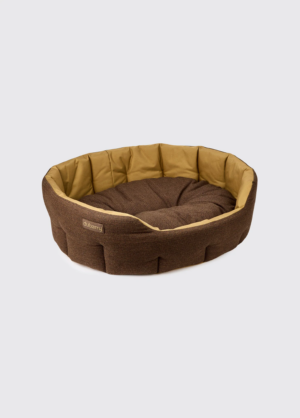 Dubarry Buster Tweed-Hundebett – Mocha