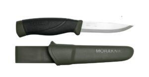Mora of Sweden Mora-Messer mit Gut Grambow Label Jagdgrün