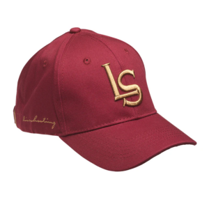 Laksen Basebalkappe - 3D Bordeaux
