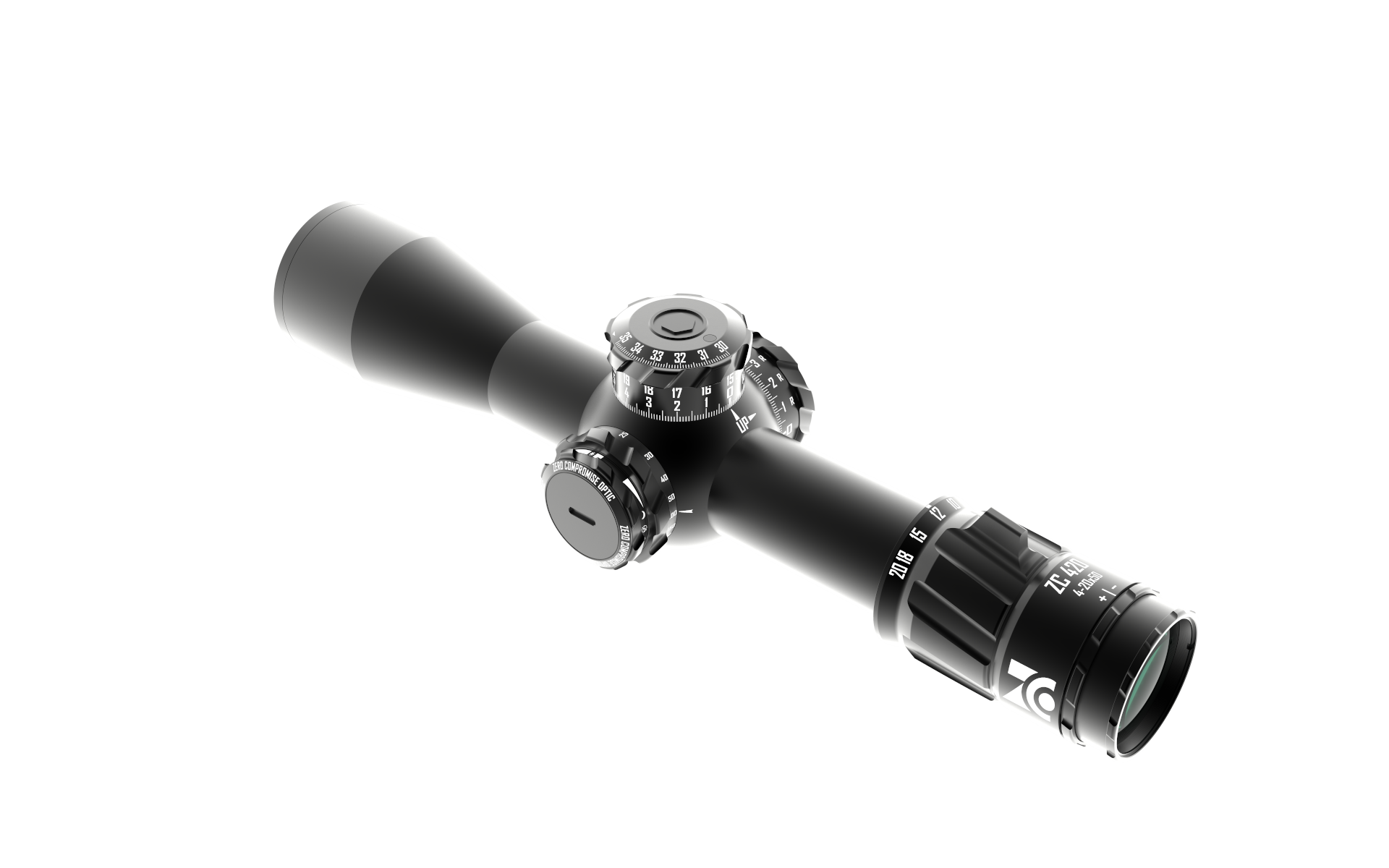 Zero Compremise Optic ZC Optik ZC420 4-20x50 MPCT1 CCW