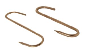 Mjoelner Hunting Fleischerhaken aus Edelstahl, 5er Set 8mm