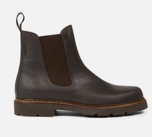 Aigle Herren Lederchelsea Quercy, Farbe Dark Brown