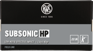 RWS .22lfB  2,6g / 40gr  Subsonic HP