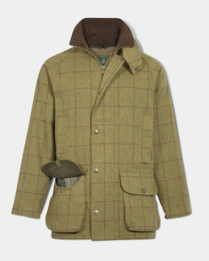 Alan Paine Tweedmantel Rutland, Farbe Lichen M