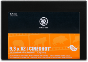 RWS Cineshot 9,3x62   12,7g / 196gr   50er