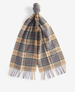 Barbour Tartan Lambwool Scarf Dress