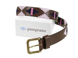 Pampeano Ledergürtel, Farbe Rosa 105