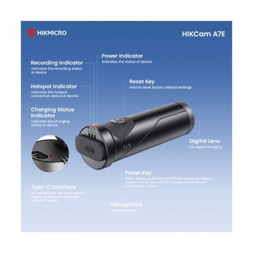 HIKmicro Action Kamera A7E