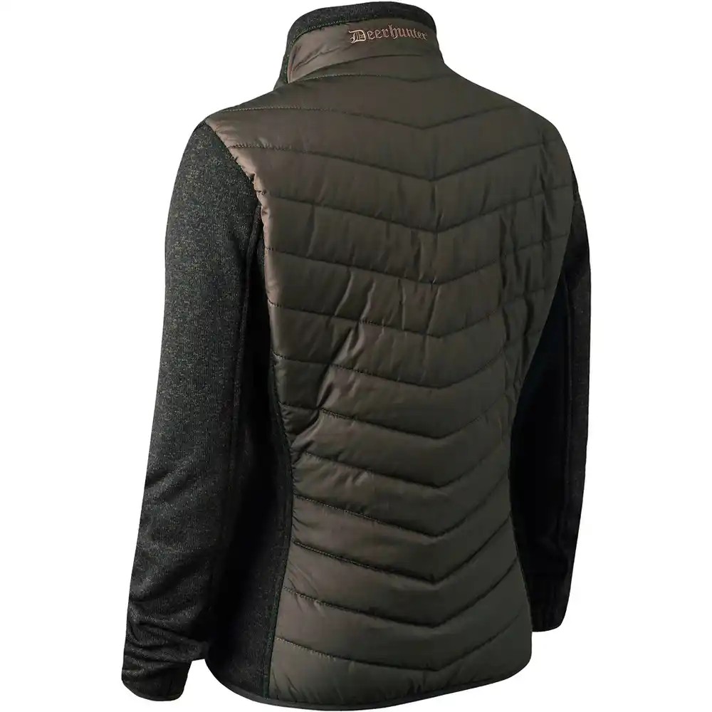 Deerhunter Lady Caroline Wattierte Jacke Brown Leaf – Bild 2